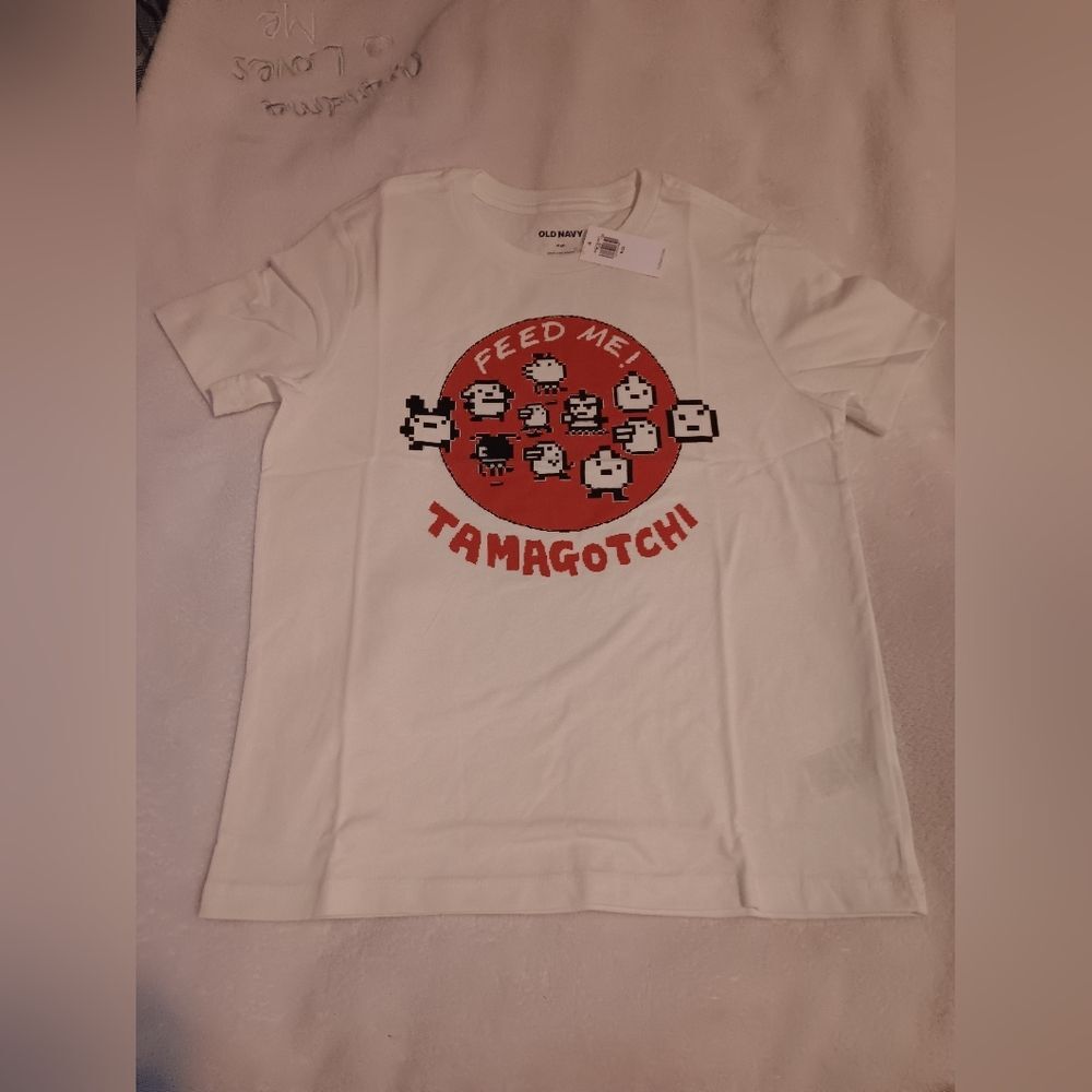 Old Navy Tamagachi Gender-Neutral Graphic T-Shirt NWT